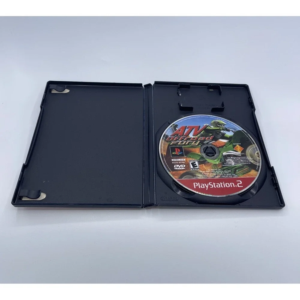 ATV‎ Offroad Fury (Sony PlayStation 2, 2001) PS2 RED Label Complete W/ Manual